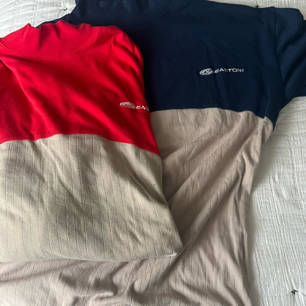 Vintage men’s Easton baseball collection shirts xl